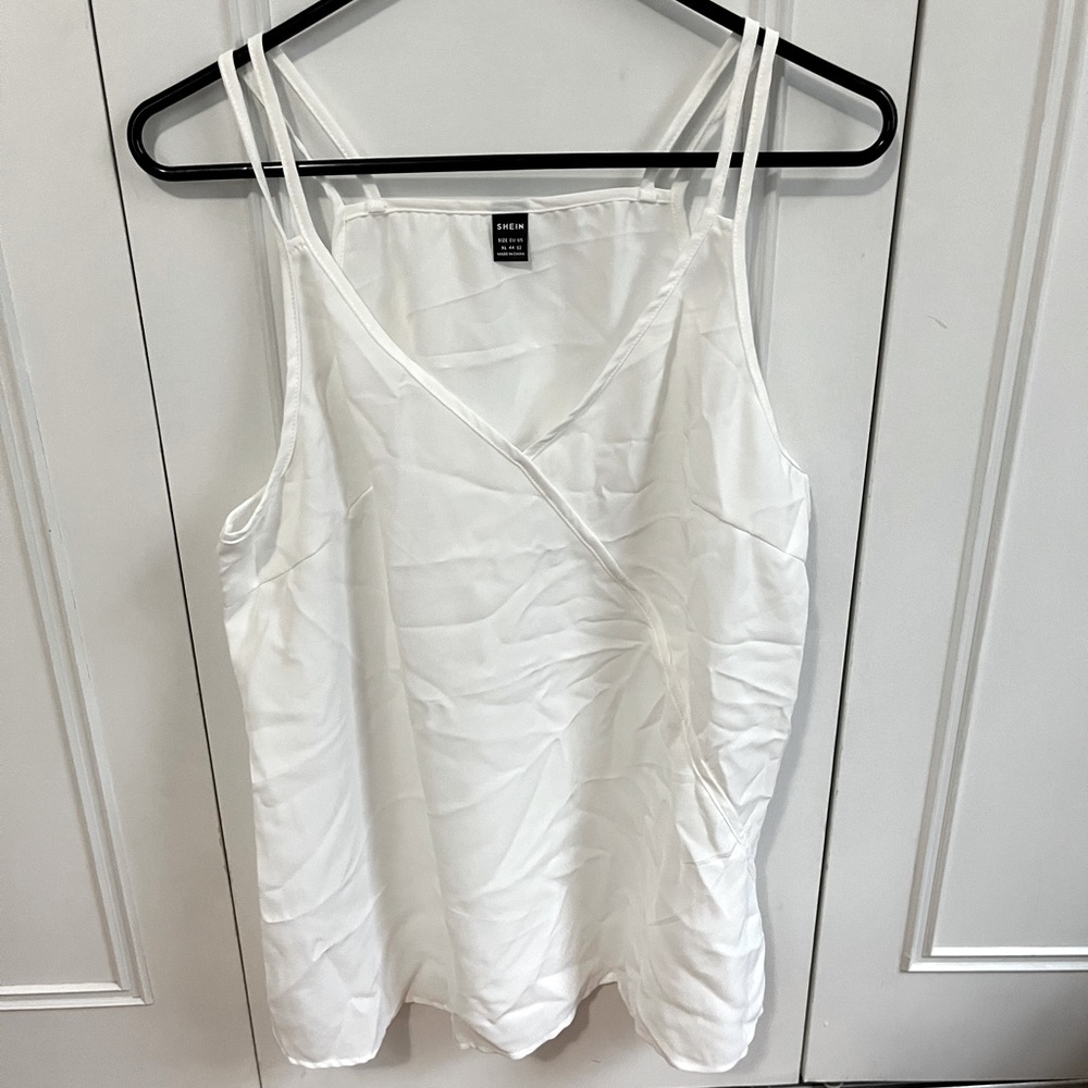 White tank top